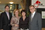 v.l.:Messe Graz-Chef Armin Egger, Konsul Edith Hornig, Schuldirektorin Dr. Carmen Kratzer, Landesrat Dr. Christian Buchmann
