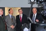 v.l.: Labg. Heinz Gach, VBgm. Wolfgang Toperzer, LR Christian Buchmann, KR Hans Peter Piwonka