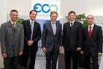 v.l.n.r.: Johannes Binder, Ing. Bernhard Puttinger, LR Dr. Christian Buchmann, Mag. Dr. Diego Freydl, Mag. Axel Greschitz  