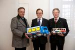 v.l.: FGO Albert Moder (LKW), LR Christian Buchmann, Ing. Manfred Fuchs (Busunternehmen)