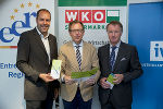 v.l.: Mag. Jürgen Roth (Vizepräsident WK Steiermark), Dr. Christian Buchmann (Wirtschaftslandesrat), KR Mag. Jochen Pildner-Steinburg (Präsident IV Steiermark). © IV Steiermark v.l.: Mag. Jürgen Roth (Vizepräsident WK Steiermark), Dr. Christian Buchmann (Wirtschaftslandesrat), KR Mag. Jochen Pildner-Steinburg (Präsident IV Steiermark).