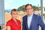 Justizministerin Dr. Beatrix Karl und Wirtschaftslandesrat Dr. Christian Buchmann © Frankl