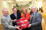 v.l.: Wirtschaftskammerdirektor Mag. Thomas Spann, Wirtschaftslandesrat Dr. Christian Buchmann, Leiterin GründerCenter Steiermärkische Sparkasse Mag. Dagmar Eigner-Stengg und SFG-Geschäftsführer Dr. Burghard Kaltenbeck. © SFG/Frankl v.l.: Wirtschaftskammerdirektor Mag. Thomas Spann, Wirtschaftslandesrat Dr. Christian Buchmann, Leiterin GründerCenter Steiermärkische Sparkasse Mag. Dagmar Eigner-Stengg und SFG-Geschäftsführer Dr. Burghard Kaltenbeck.