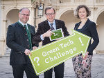 v.l.: Ing. Andreas Zottler (Vogel&Noot), LR Dr. Christian Buchmann, Silke Heiss. © Eco World Styria