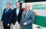 v.l.: Markus Beyrer (Generaldirektor Businesseurope), Christian Buchmann (Wirtschaftslandesrat), Burghard Kaltenbeck (Geschäftsführer SFG). © SFG/Kanizaj