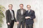v.l.: Gesundheitslandesrat Christopher Drexler, WK Vizepräsident Andreas Herz, Wirtschaftslandesrat Christian Buchmann. © Fischer v.l.: Gesundheitslandesrat Christopher Drexler, WK Vizepräsident Andreas Herz, Wirtschaftslandesrat Christian Buchmann.